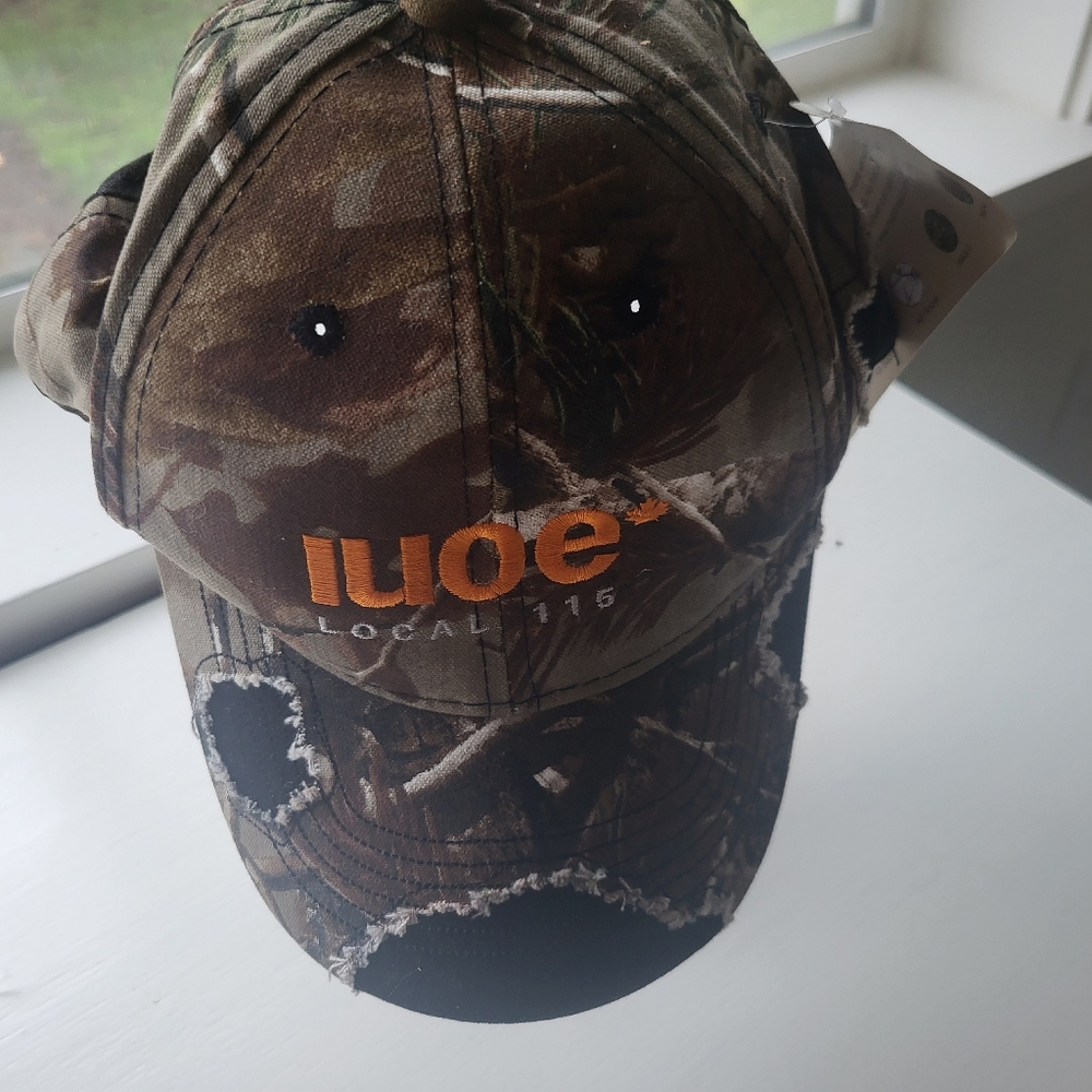 Real Tree Distressed Camo Cap NWT